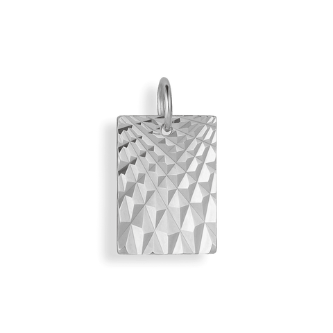 Jane Kønig Reflection square pendant, Sølv