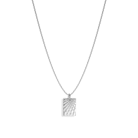 Jane Kønig Reflection square pendant, Sølv