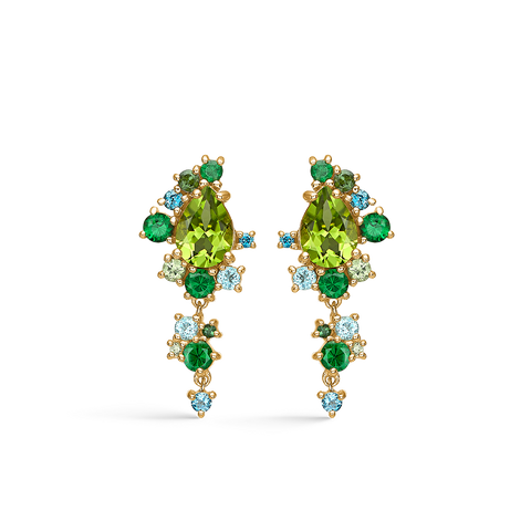 Mads Z. FOUR SEASONS SPRING øreringe, 14 kt. guld