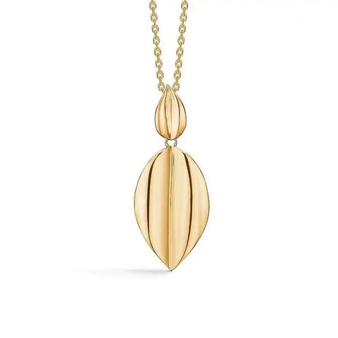 Mads Z. FOLDING DROP vedhæng, 14 kt. guld