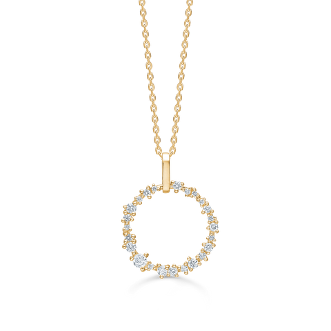 Mads Z. LUCIA vedhæng, 14 kt. guld & 0,30 ct. W.SI