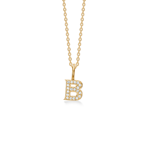 Mads Z. TENDER LOVE vedhæng, 14 kt. guld & 0,08 ct. W.SI