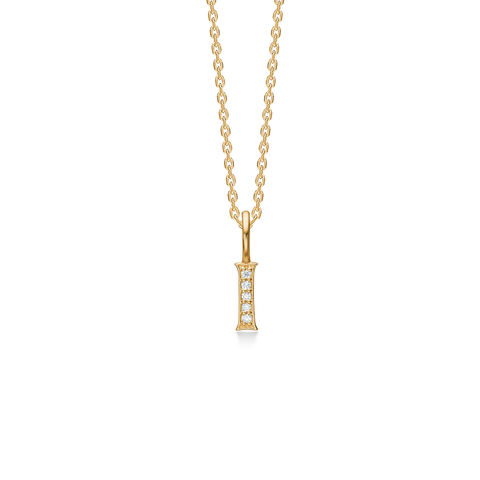 Mads Z. TENDER LOVE vedhæng, 14 kt. guld & 0,08 ct. W.SI