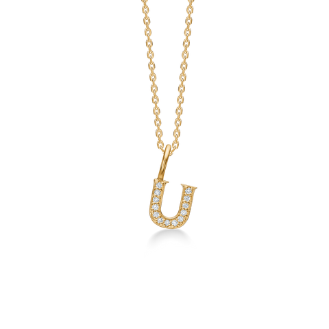 Mads Z. TENDER LOVE vedhæng, 14 kt. guld & 0,08 ct. W.SI