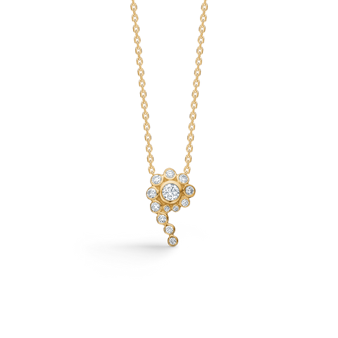 Mads Z. FREYA vedhæng, 14 kt. guld m. 0,24 ct. W.SI