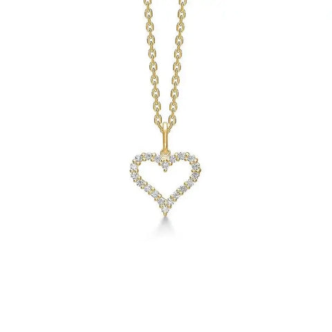 Mads Z. TENDER HEART vedhæng, 0.20ct brillanter