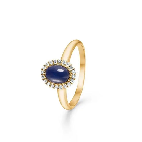 Mads Z. ROYAL SAPPHIRE ring m. safir & brillanter