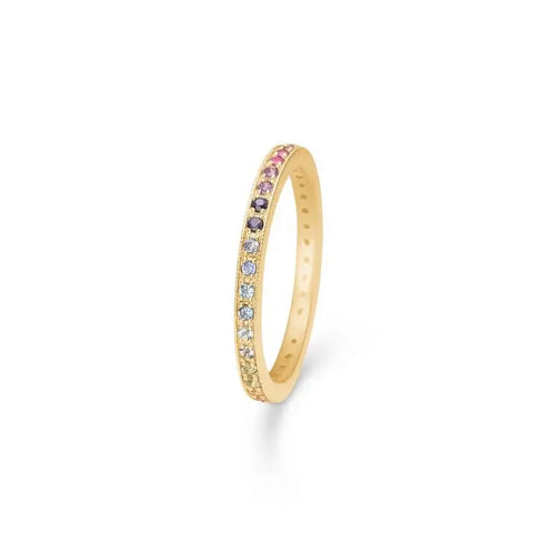 Mads Z. POETRY RAINBOW ring, 14 kt. guld