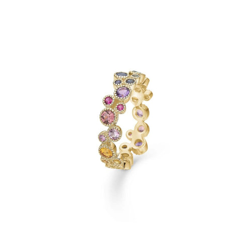 Mads Z Luxury Rainbow ring, 14kt rødguld