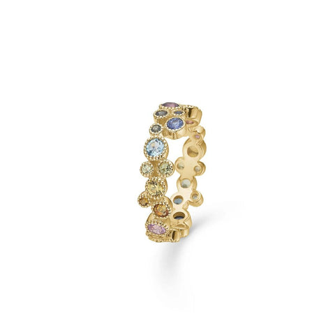 Mads Z Luxury Rainbow ring, 14kt rødguld