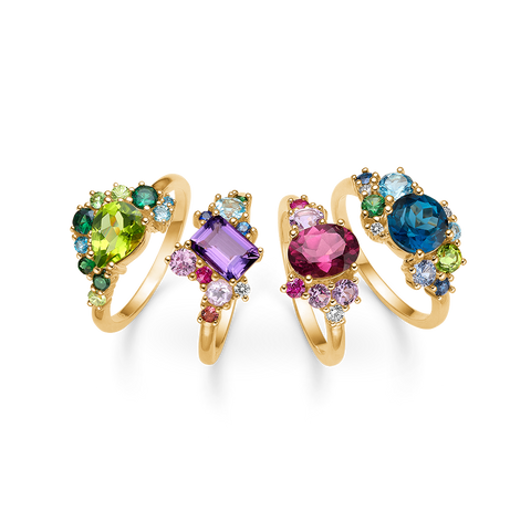 Mads Z. FOUR SEASONS SUMMER ring, 14 kt. guld