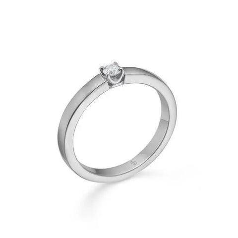 Mads Z. CROWN Alliance ring, 1 x 0,09 ct. brillant