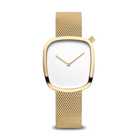 Pebble | poleret guld | 34mm/40mm
