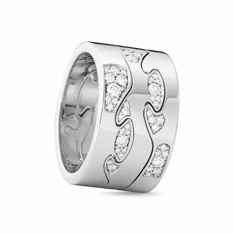 Georg Jensen | 20001062-20001064-20001063 | FUSION 3-delt ring - 18 kt. hvidguld