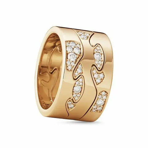 Georg Jensen | 20001065-20001067-20001066 | FUSION 3-delt ring - 18 kt. rosaguld