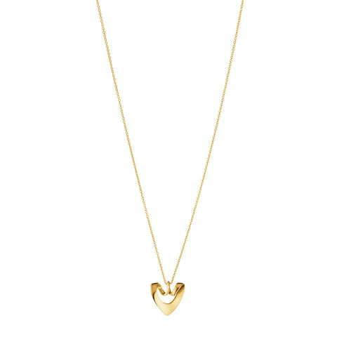 Georg Jensen Heart vedhæng 2025, 18 kt. guld