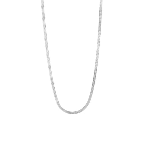 Stine A Short Snake Necklace, Sølv
