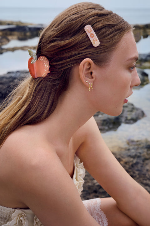 Maanesten Moonphase hårspænde, Blush