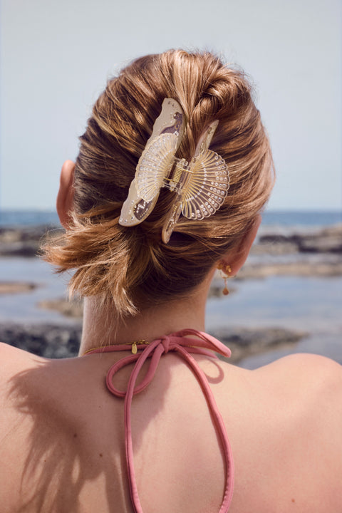 Maanesten Cassie hårklemme, Oyster