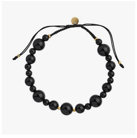 Stine A - Cherie Bon Bon Armbånd - Black Omyx