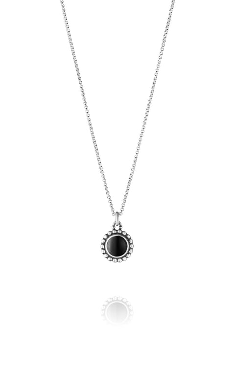Georg Jensen Moonlight Blossom halskæde, sterlingsølv