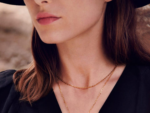 Maanesten Eva Choker halskæde, Sølv