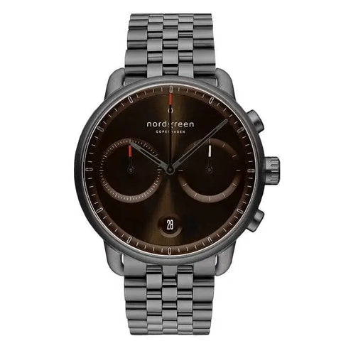 PIONEER - 42mm - 5-link - gun metal