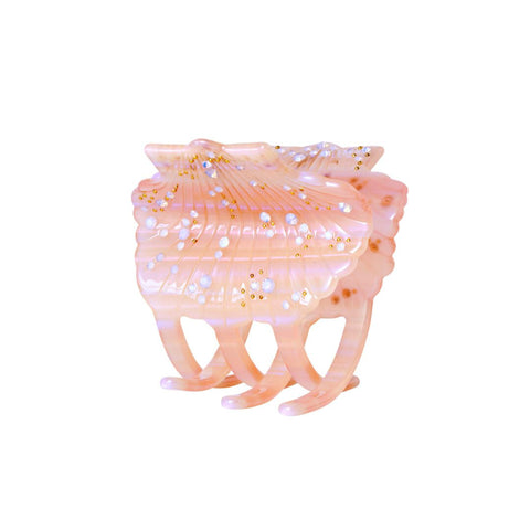 Sød lille hårklemme fra Maanesten designet som en lille musling.