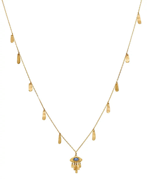 Bella Maanesten halskæde, Forgyldt