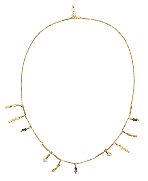 Bergdis Maanesten halskæde, Forgyldt sølv