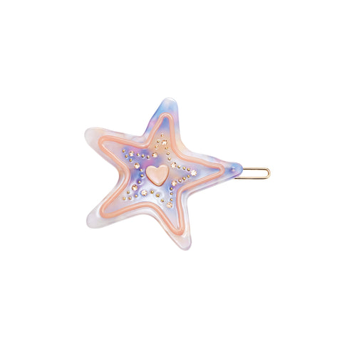 Helmstedt X Maanesten Big Star hårspænde, Illusion Blue