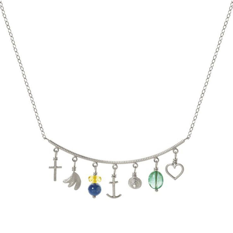 Dulong halskæde piccolo sea breeze sølv. Fra Piccolo kollektionen fra Dulong. Varenummer LIN5-F1715