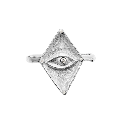 Maanesten Harlekin ring, sølv