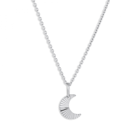 Jane Kønig Reflection Half Moon pendant, Sølv