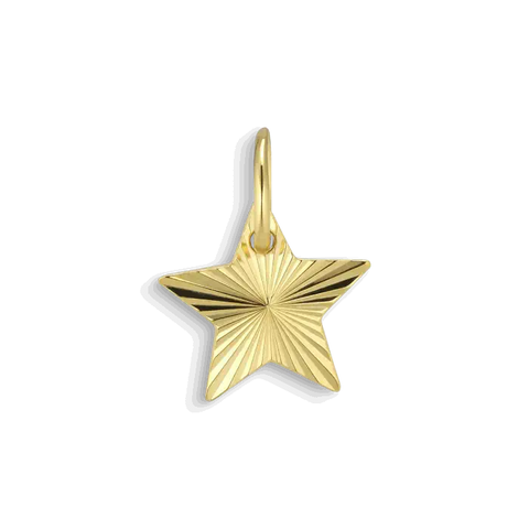 Jane Koenig Reflection Star Vedhaeng Forgyldt Soelv