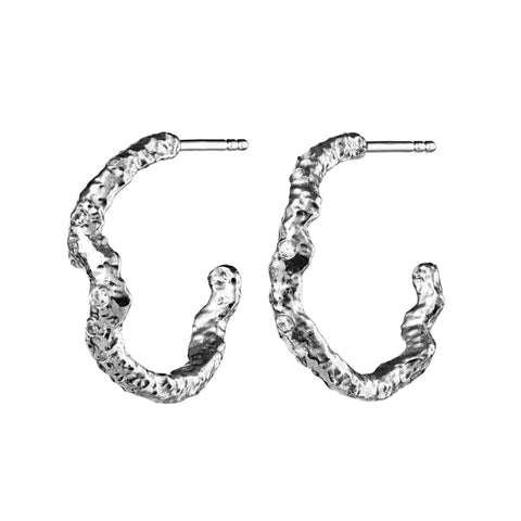 Janine Maanesten øreringe, sølv