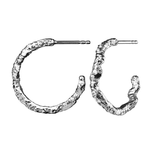 Janine Maanesten øreringe, sølv