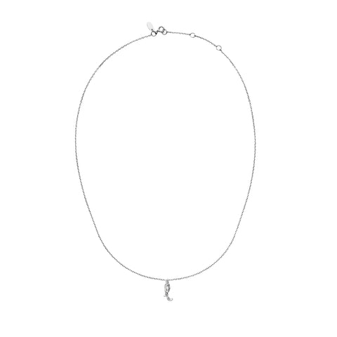 Maanesten Alphabet halskæde "L", Sølv