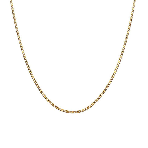 Maanesten Eva Choker halskæde, Forgyldt sølv