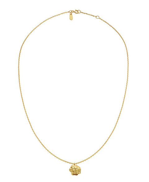 Den fineste Marnie halskæde fra Maanesten med den fineste muslingeskal og ferskvandsperle