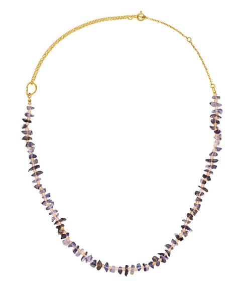 Maanesten Riesme halskæde, Forgyldt sølv