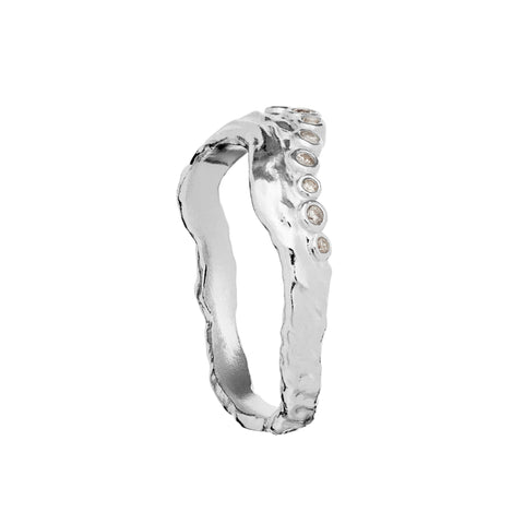 Maanesten Selene ring, Sølv