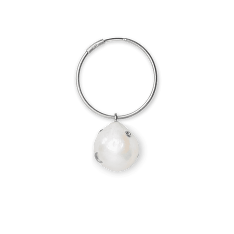 Jane Kønig Baroque pearl earring, Sølv
