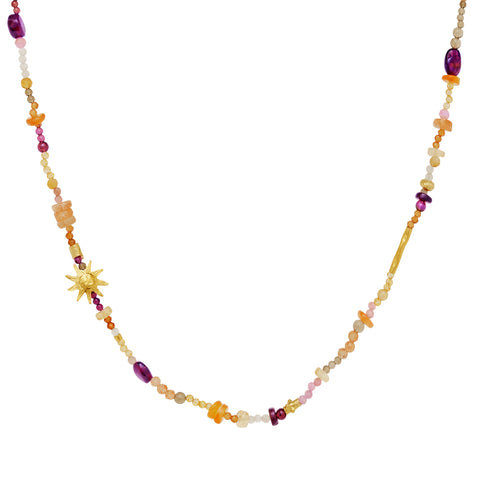 Maanesten Winnie halskæde, Forgyldt sølv