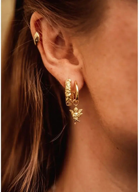 IX Studios Angel Charm, Forgyldt sølv