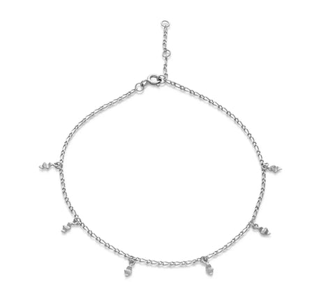 Maanesten Una Small armbånd, Sølv