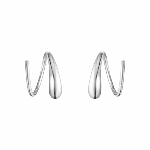 GEORG JENSEN - Hoops - Studenter gaven til hende | 10015148 | MERCY - Spiraløreringe i sterlingsølv