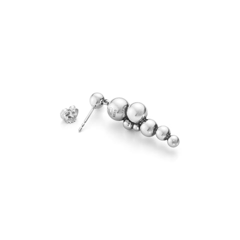 Georg Jensen Moonlight Grapes, lange øreringe, sterlingsølv