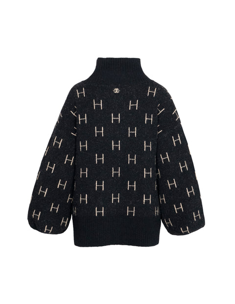 HÈST sweater, FAM Sweater Short, black