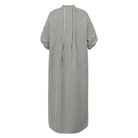 GOSSIA AlexaGO Jo Shirt Dress, Creme Navy Stripes